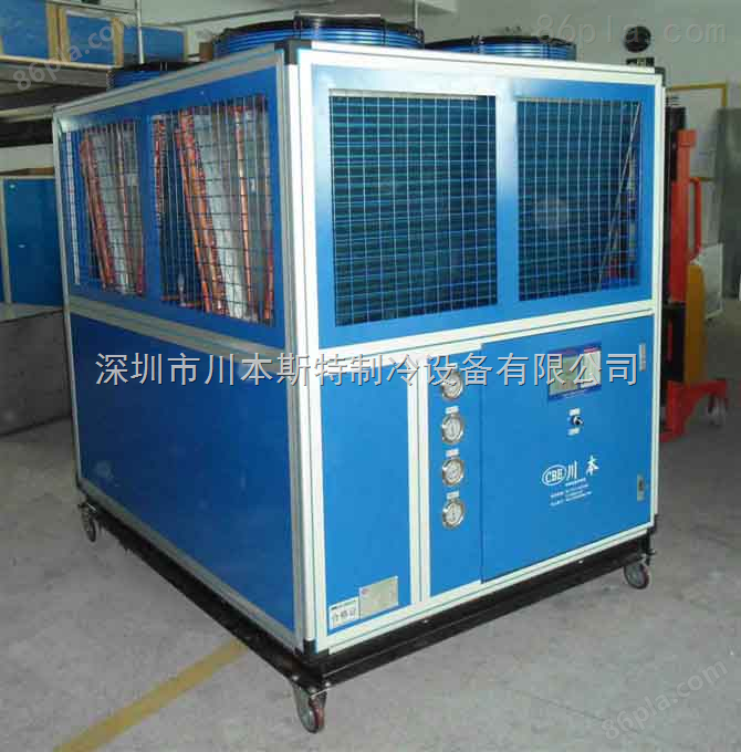 25HP风冷式冷水机，70KW制冷量冷却机，深圳风冷式冷冻机厂家