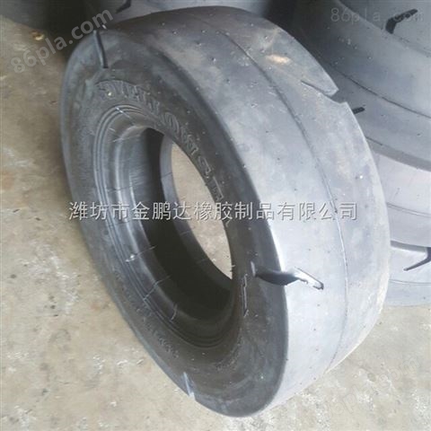 矿井255/70D406铲运机轮胎 光面花纹压路机轮胎