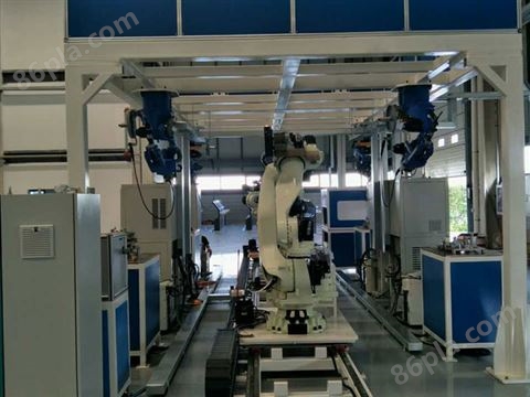 工业机器人多台联动自动化2