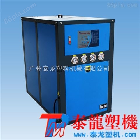 广东工业冷水机，水冷式15匹冷水机，塑料冷水机