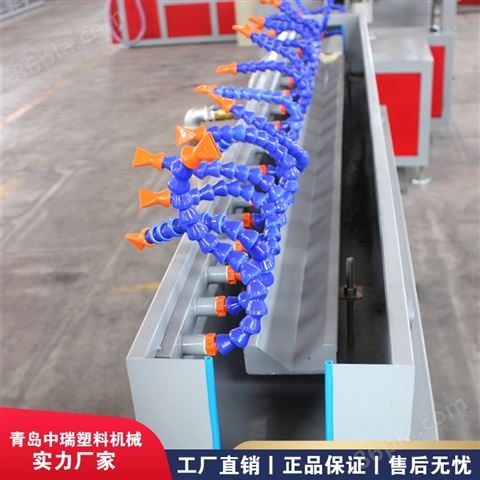 蛇皮管挤出机 塑料网纹管生产线